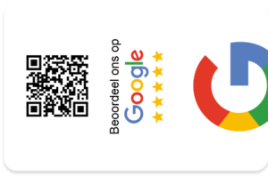 Google review card voorbeeld