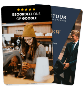 review kaart eigen ontwerp