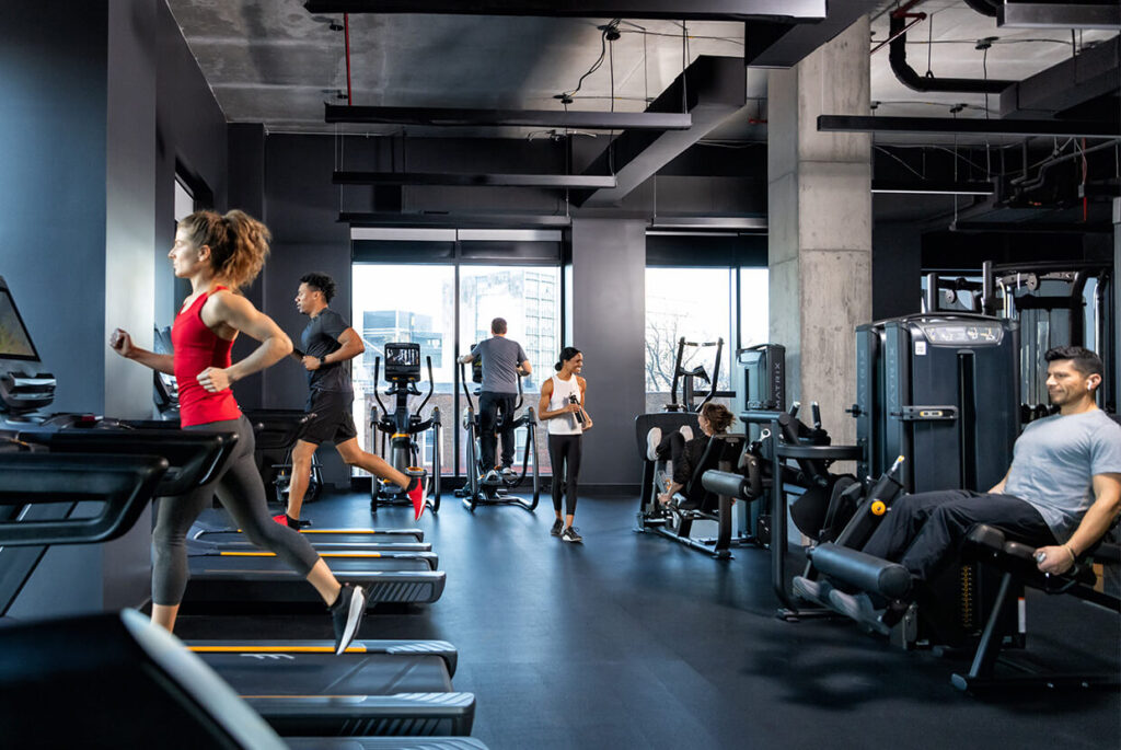 Matrix fitness business card qr-code