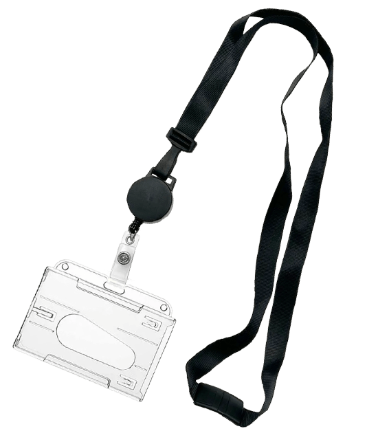 Keycord met kaarthouder