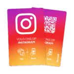 Volg ons op Instagram kaart