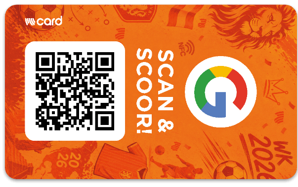 Qr-code Oranje W-kaart wk 2026