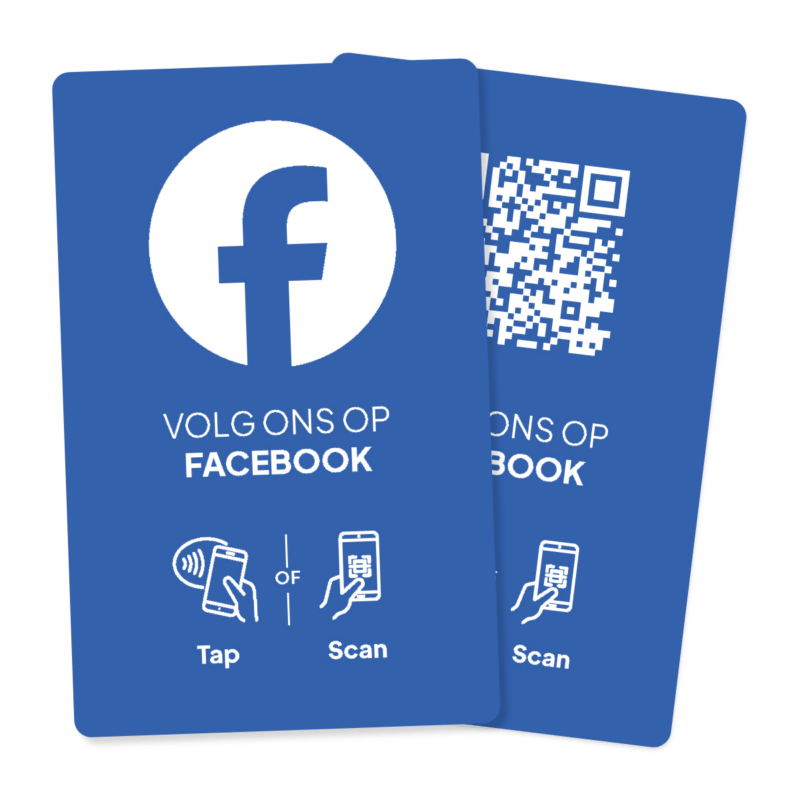 Volg ons op Facebook NFC Kaart