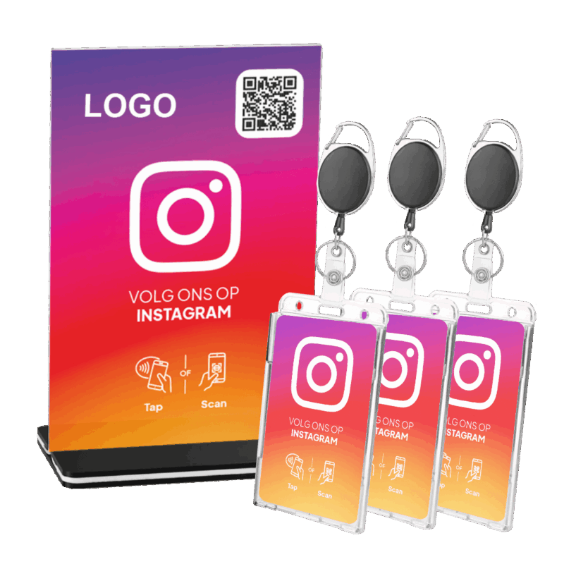 Volg-ons-op instagram pakket starter