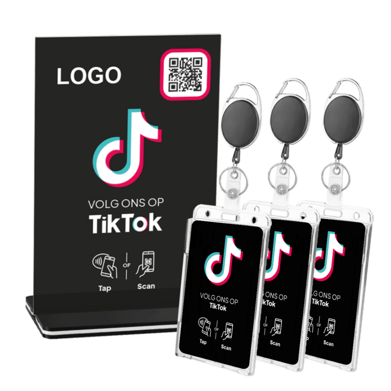 Volg ons op TikTok starter pakket