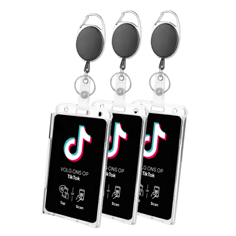 Tiktok NFC kaarten team pack