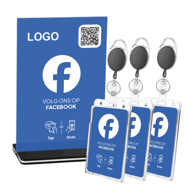 Volg ons op Facebook starter pakket NFC