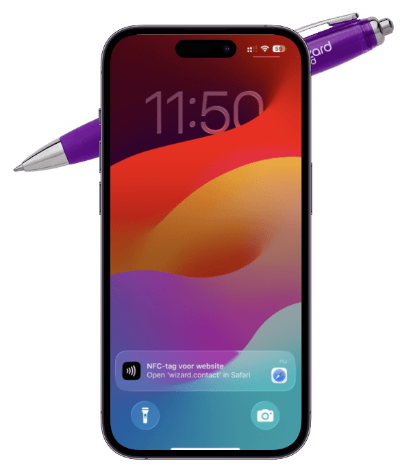 NFC pen scan iphone