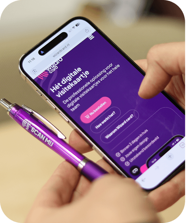 NFC pen scan open website